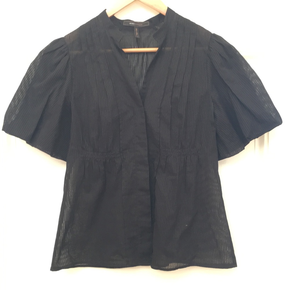 BCBG Max Axria black shirt